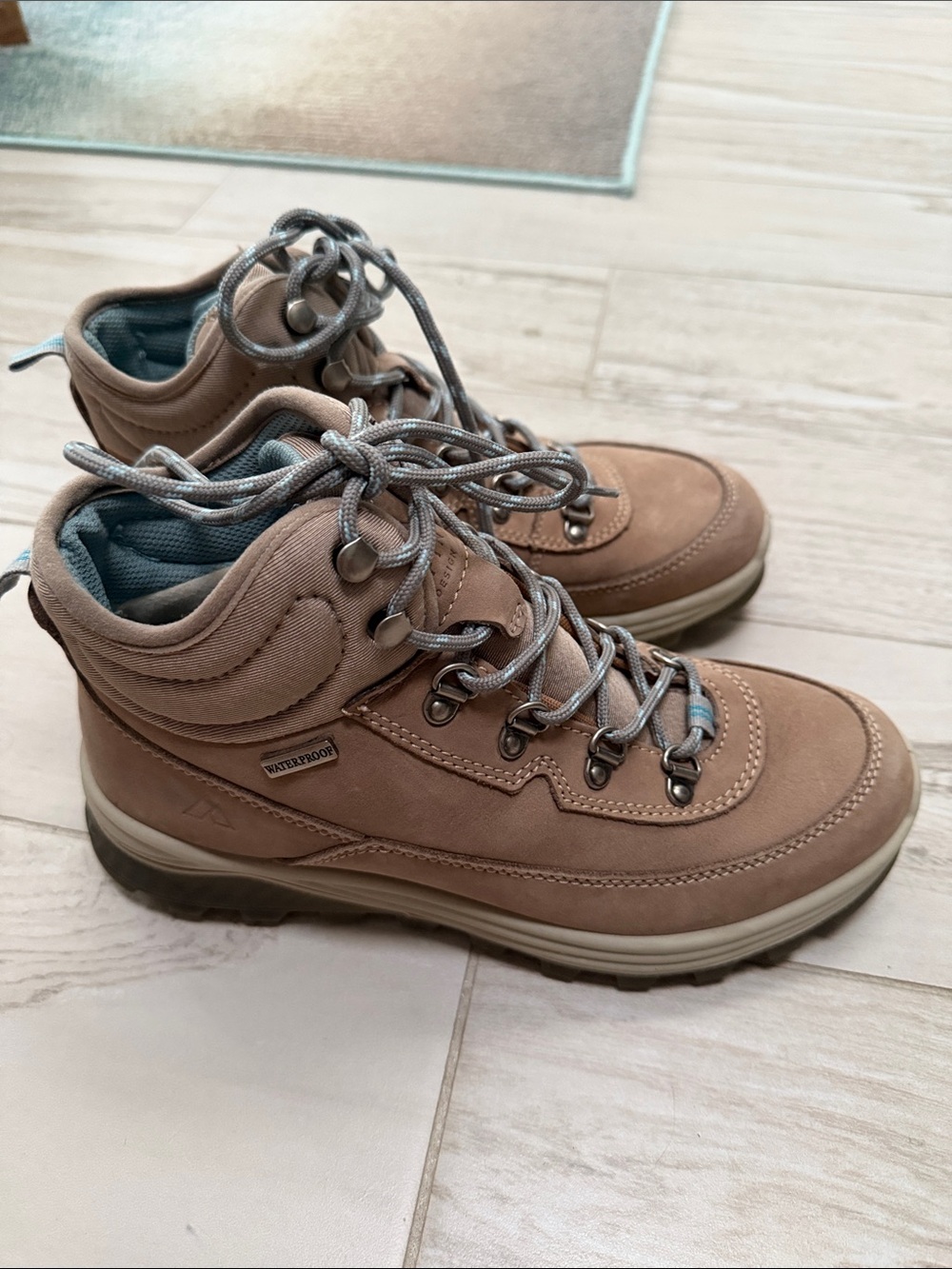 Alpine Design Waterproof Taupe Hiking Boots - 8M